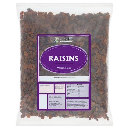 RM Curtis Raisins 2kg (Case Of 6)