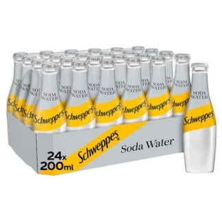 Schweppes Soda Water 200ml (Case Of 24)