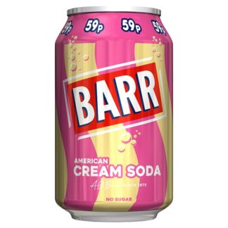 Barr Cream Soda PM59 330ml (Case Of 24)