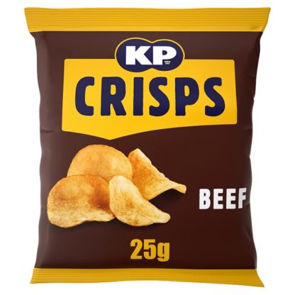 KP Beef Crisps 25g (Case Of 48)