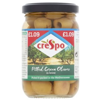 Crespo Pit Grn Olives PM109 198g (Case Of 6)