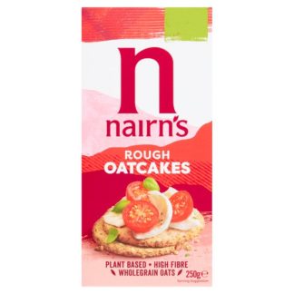 Nairns Rough Oatcakes PM119 250g (Case Of 8)