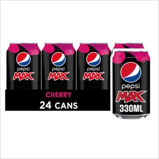 Pepsi Max Cherry 330ml (Case Of 24)
