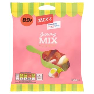 Jacks Gummy Mix PM89 145g (Case Of 10)