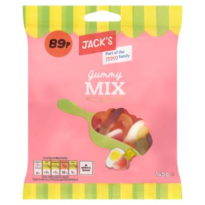 Jacks Gummy Mix PM89 145g (Case Of 10)