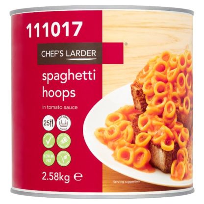 CL Spaghetti Hoops 2.58kg (Case Of 6)