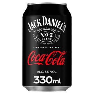 Jack Daniels & Coke 330ml (Case Of 12)