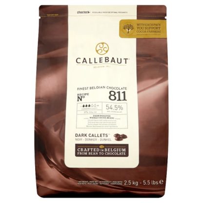 Callebaut D/Choc Callet 54.5 2.5kg (Case Of 8)
