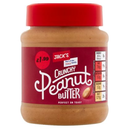 Jacks Crny Peanut But PM199 340g (Case Of 6)