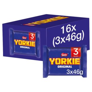 Yorkie Milk 3pk 138g (Case Of 16)