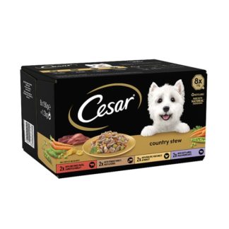 Cesar Country Stew Special 8x150g (Case Of 3)