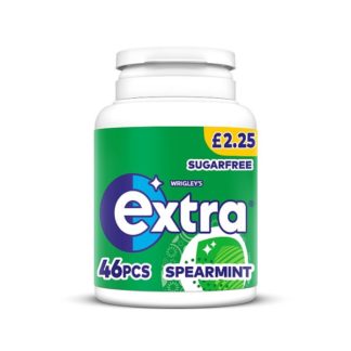 Extra Spearmint Gum Bottle P 46pk (Case Of 6)