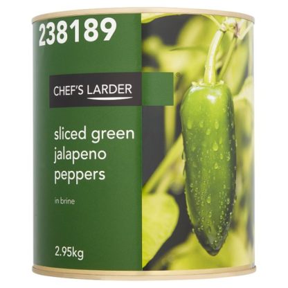 CL Sliced Green Jalapenos 2.95kg (Case Of 6)