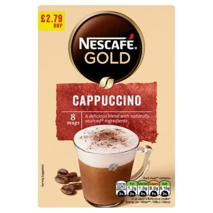 Nescafe Gold Capp Sac PM279 8pk (Case Of 6)