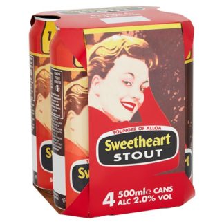 Tennents Sweetheart Stout 500ml (Case Of 24)