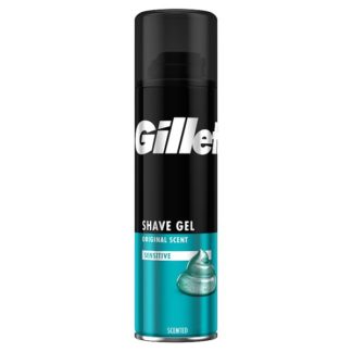 Gillette Shave Gel Sensitive 200ml (Case Of 6)