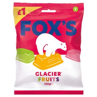 Foxs Glacier Fruit PM100 100g (Case Of 12)
