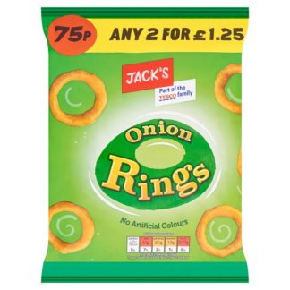 Jacks Onion Ring PM75 2/1.25 60g (Case Of 18)
