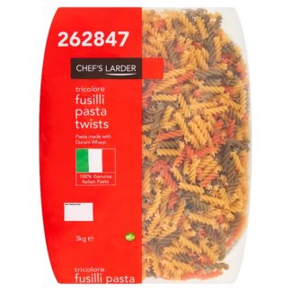 CL Tri Fusilli Pasta Twists 3kg (Case Of 4)