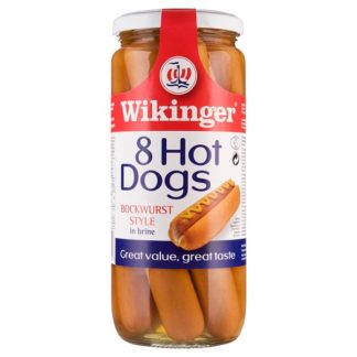 Wikinger 8 Hot Dogs 550g (Case Of 12)