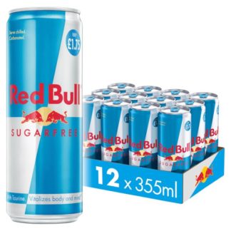 Red Bull Sugar Free PM175 355ml (Case Of 12)