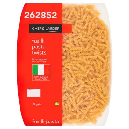 CL Fusilli Pasta Twists 3kg (Case Of 4)