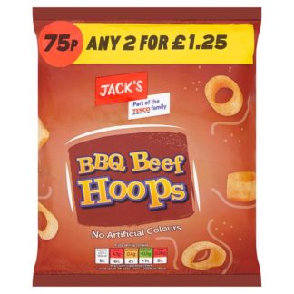 Jacks BBQ Hoops PM75 2/1.25 60g (Case Of 18)