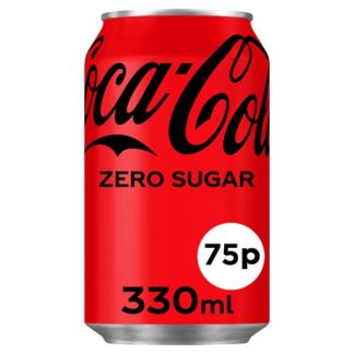 Coca Cola Zero PM75 330ml (Case Of 24)