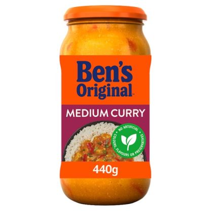 Bens Original Medium Curry 440g (Case Of 6)