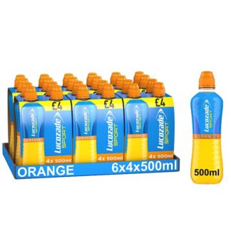 Luco Sprt Orange PET PM400 004x4x500ml (Case Of 6)
