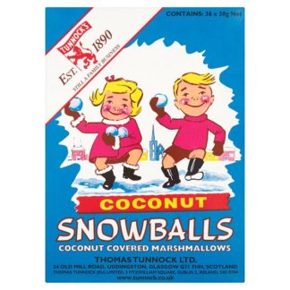 Tunnock Marshmallow Snowball 30g (Case Of 36)
