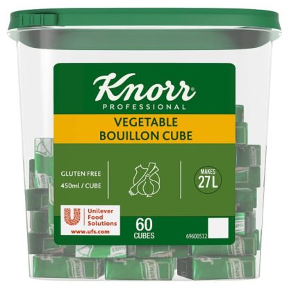 Knorr Veg Stock Cubes 60s 060x600g (Case Of 3)