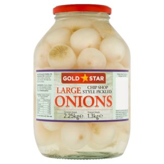 Gold Star Lge Chip Onions 2.27ltr (Case Of 6)