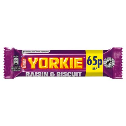 Yorkie Raisin & Biscuit PM65 44g (Case Of 24)