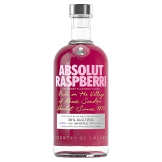 Absolut Vodka Raspberri 38% 70cl (Case Of 6)