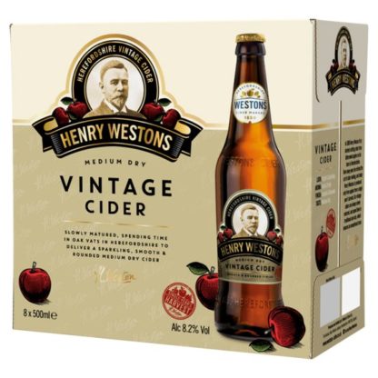 Henry Weston Vintage Cider 500ml (Case Of 8)