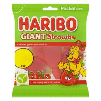 Haribo Giant Strawbs PM70 60g (Case Of 20)