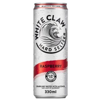 White Claw Seltzer Rasp 330ml (Case Of 12)