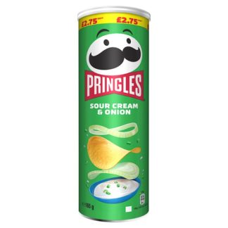 Pringles Sr Cream&OnionPM275 165g (Case Of 6)