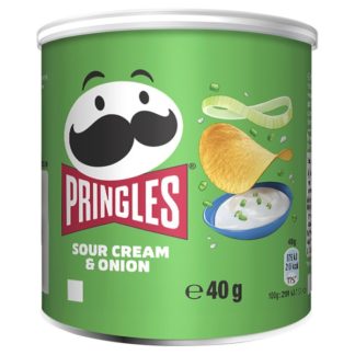 Pringles Sour Cream & Onion 40g (Case Of 12)