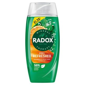 Radox SG Feel Refrshed PM125 225ml (Case Of 6)