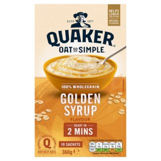 Quaker Oatso Spl Gldn Syrup 10x36g (Case Of 9)