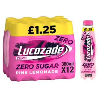 L/Energy Pink Lemonade PM125 380ml (Case Of 12)