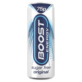 Boost Energy Sugar Free PM75 250ml (Case Of 24)