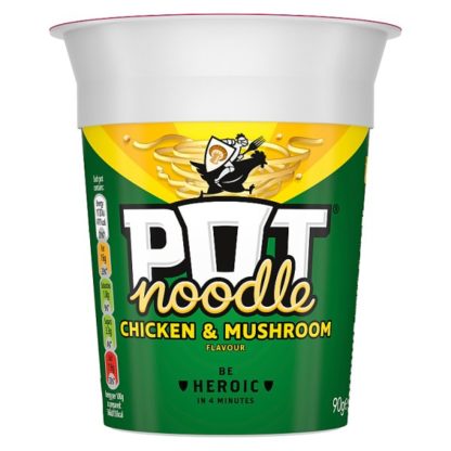Pot Noodle Chicken&Mushroom 90g (Case Of 12)