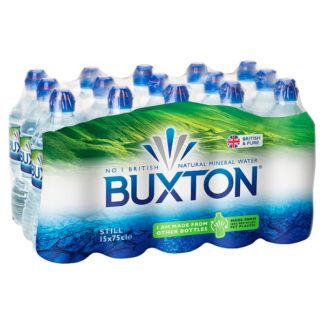Buxton Still Water Sportscap 750ml (Case Of 15)