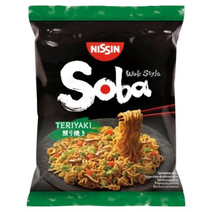 Nissin Soba Noodles Teriyaki 110g (Case Of 9)