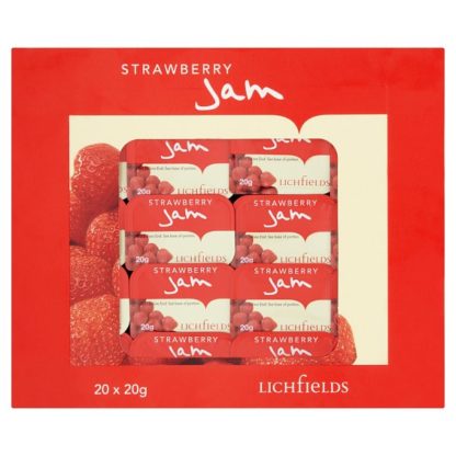 LF Stawberry Jam Ptns 20x20g (Case Of 5)