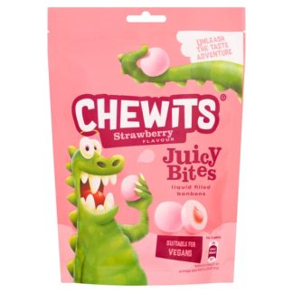 Chewits Strawberry Juicy Bit 115g (Case Of 10)