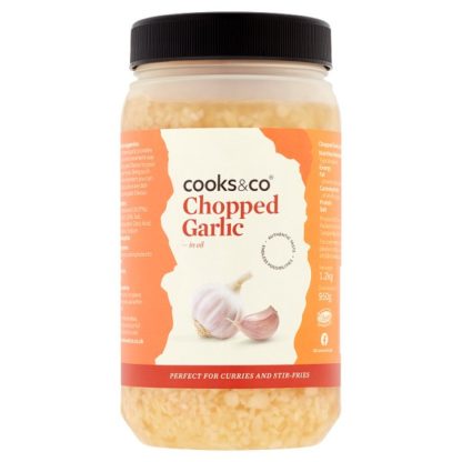 C&Co Chopped Garlic in Oil 1.2kg (Case Of 4)